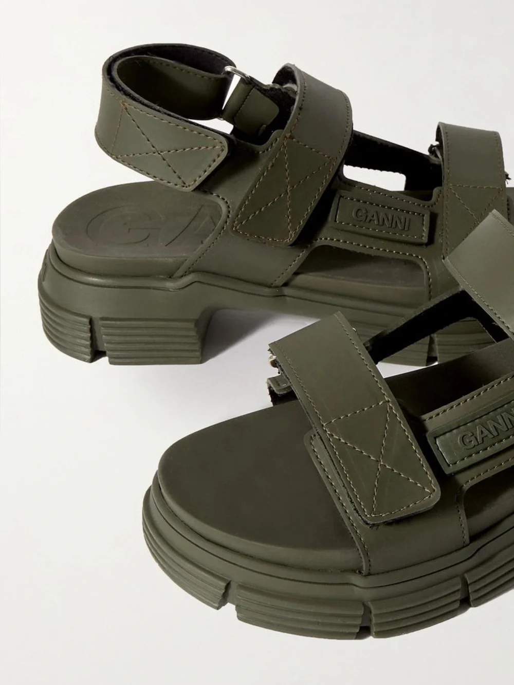Ganni chunky velcro